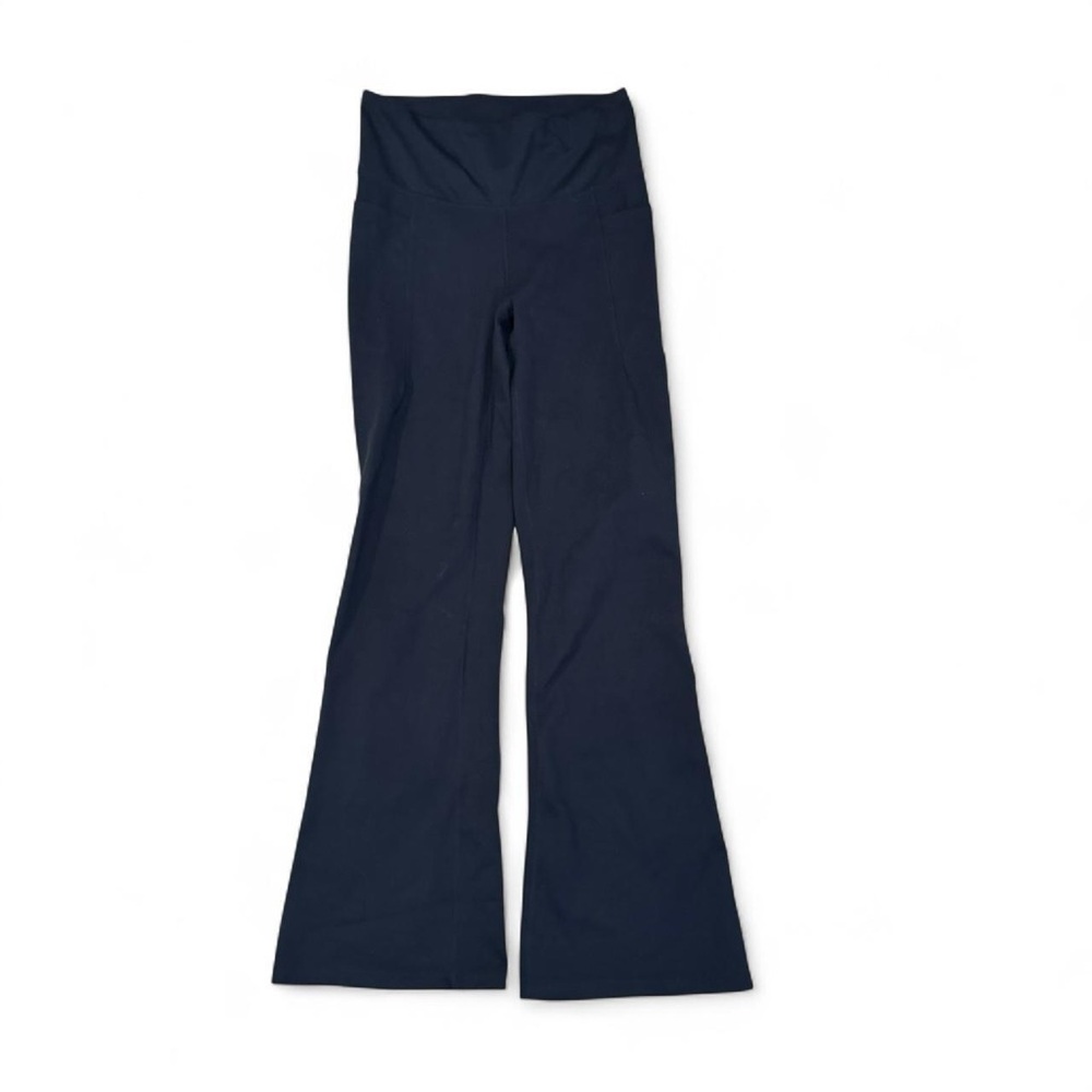 Navy Blue Flared Leggings